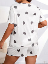 Load image into Gallery viewer, Plus Size Printed Pajama Set
