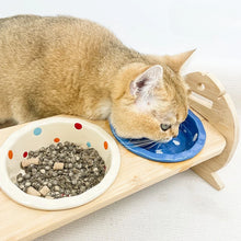 Load image into Gallery viewer, Pet Bowl Cute Ins Storm Dot Ceramic Bowl Dessert Breakfast Bowl Home Cat Dog Bowl Feeding Basin  Cat Caramics Supplies

