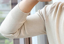 Load image into Gallery viewer, Thick Solid V-Neck Pullover
