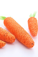 Load image into Gallery viewer, Cat Toy Carrot Sound Pet Products Bite Resistant Paper Rope Scratcher Clean Teeth Interactive Play Cat Carrot Chew Toy for Cat
