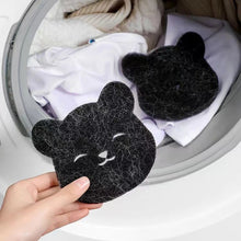 Load image into Gallery viewer, 2 /4 Sets Of Household Pet Hair Remover, Machine Washed Bear Sticky Sponge, Reusable, Suitable For Washing Machine, Dryer, Black
