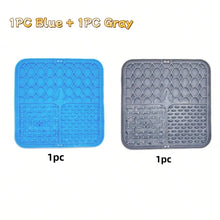 Load image into Gallery viewer, Pet Lick Silicone Mat Dogs Pet Slow Food Plate for Dog Bathing Distraction Silicone Dog Sucker Food Training Dog Feeder Supplies
