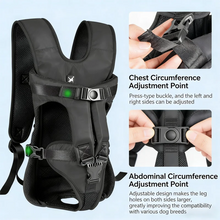 Load image into Gallery viewer, Pet Bag Outdoors Carrying Front-Hugging Large Dog Backpack Convenient Carrying Bag
