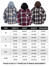 Load image into Gallery viewer, Fleece Lined Plaid Hooded Jacket

