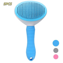 Load image into Gallery viewer, Pet Dog Brush Cat Comb Self Cleaning Pet Hair Remover Brush For Dogs Cats Grooming Tools Pets Dematting Comb Dogs Accessories
