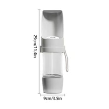 Load image into Gallery viewer, Portable Travel Pets Dog Water Bottle with Storage Food and Water Container Dog Cat Outdoor Pet Water Cup Bottle for Puppy
