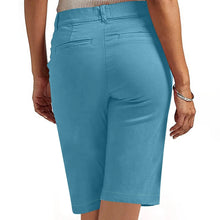 Load image into Gallery viewer, Trendy High Waist Chino Shorts
