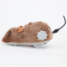 Load image into Gallery viewer, 1Pc Funny Lifelike Plush Mouse Running Rat Toy for Cats Dogs Tail Mouse Pets Kids Random Color
