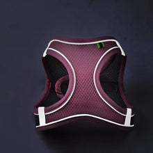 Load image into Gallery viewer, Cat Dog Harness Vest Chest Rope Set Reflective Breathable Adjustable Pet Harness for Small Medium Dogs Outdoor Walking
