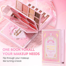 Load image into Gallery viewer, 5 Layers All In One Makeup Book Palette,48 Eyeshadow+6 Blush+Contour Highlight Brow Pomade+6 Lipstick Full Face Makeup Kit
