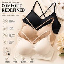 Load image into Gallery viewer, High Elastic Sports Bra 3 Ways Wearing Cross Back Wireless Padded Brassiere Breathable Invisible Yoga Fitness Workout Lingerie
