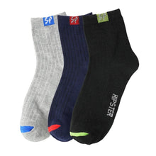 Load image into Gallery viewer, Men’s Breathable Crew Socks (3 Pairs)
