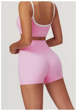 Load image into Gallery viewer, Yoga Set Women Sport Bra Gym Workout Legging High Waist Wide Flare Pant Fitness Sports Shorts Active Wear Suit
