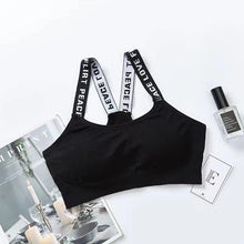 Load image into Gallery viewer, Women Sexy Sports Bra Tops For Gym Top Fitness Yoga Female Pad Sportswear Vest Tank Tops Sport Push Up Sports Bras Underwear
