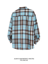 Load image into Gallery viewer, Plaid Casual Autumn Long Shirt
