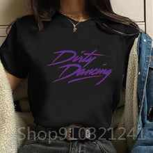 Load image into Gallery viewer, Women's Tshirt Dirty dancing Printing Graphic Aesthetic O Neck Girls Short Sleeve Print Vintage Y2k T Shirt Female Funny Tops
