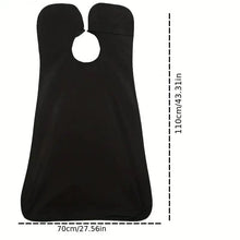 Load image into Gallery viewer, Men's Beard Shaving Bib - Clean Cape for Shaving and Grooming - Ideal for Care and Hygiene
