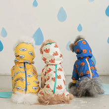 Load image into Gallery viewer, Waterproof Hooded Pet Rain Jacket
