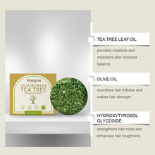 Load image into Gallery viewer, Herbal Dandruff Removal Shampoo Bar Mild Tea Tree Oil Essence Oil Control Scalp Cleansing Hair Care Soap Hair Damaged Repairing
