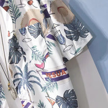 Load image into Gallery viewer, Printed Shirts and Blouses for Men Colourful Hip Hop Clothing Geometric Funny Man Tops Hawaiian Graphic with Pocket Floral Xxl S

