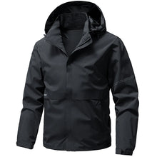 Load image into Gallery viewer, Waterproof Outdoor Hooded Men Jacket
