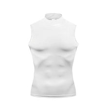 Load image into Gallery viewer, Training Exercise Sleeveless T-shirts Men Fitness Running Vests Turtleneck Elastic Quick Dry Compression Shirt Gym Tank Tops
