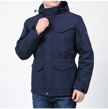 Load image into Gallery viewer, Waterproof Hooded Tactical Field Jacket
