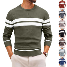 Load image into Gallery viewer, Slim Striped Knit Pullover
