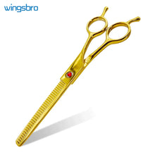 Load image into Gallery viewer, Pet Grooming Scissors   7inch Right and Left Hand Curved Scissors For Dog Grooming
