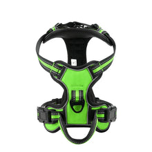 Load image into Gallery viewer, Adjustable Nylon Dog Harness Vest Reflective Soft Breathable No Pull Dog Harness Pet Harness Leash For Small Medium Large Dogs
