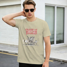 Load image into Gallery viewer, Men T Shirt Rush Band T Shirts Trendy Cool  Summer Tees Awesome Pure Cotton Clothing Birthday Gift,
