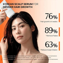 Load image into Gallery viewer, Hair Growth Serum with Built-in Brush Scalp Massager Nourishing Repair Essence for Damaged Hair Roots,Thickening Strengthening
