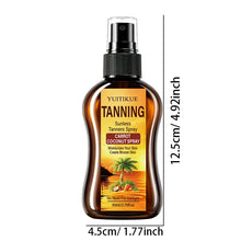 Load image into Gallery viewer, Portable Hydrating Self Tanning Mist Lightweight Fast Absorb Body Spray Create Soft Bronze Complexion For All Skin Tones
