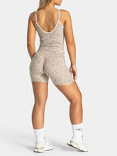 Load image into Gallery viewer, Leopard Print Yoga Set Women: 2 Piece High Waist Shorts &amp; Tank Top, Soft Stretch Quick Dry Gym Fitness Activewear
