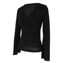 Load image into Gallery viewer, Tops for Woman Clothing Shoujo Clothes Women Women's Cropped Long Sleeve T-shirt Longsleeve Female Top T-shirts Pulovers Tees
