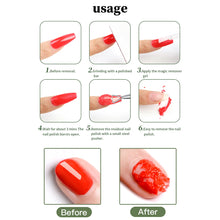 Load image into Gallery viewer, 1/2pcs/Set Nail Magic Remover With Remover Tool Quickly &amp; Easily Remove Gel Nail Polish And Poly Nail Gel Without Harming Nails
