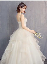 Load image into Gallery viewer, Customized Wedding Dresses New Wedding Gown for Bride Plus Size Wedding Dress Vestido Da Noiva Lace Up
