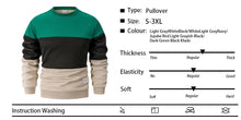 Load image into Gallery viewer, Thick Patchwork Knit Pullover
