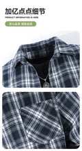 Load image into Gallery viewer, Plaid Flannel Casual Long Shirt
