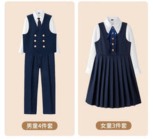 Load image into Gallery viewer, British Style Kids Vest Suit
