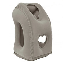 Load image into Gallery viewer, 1pc Inflatable Travel Pillow, Airplane Pillow With Patented Valve Design, Travel Accessories With Neck And Head Support, Travel

