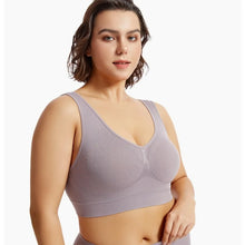 Load image into Gallery viewer, Seamless Sports Bras For Women Push-Up Bra Female Breathable Brassiere No Pads Bralette Solid Color Crop Top Sexy Lingerie S-5XL
