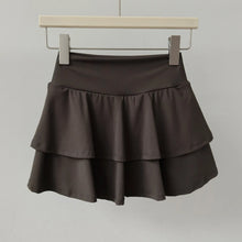 Load image into Gallery viewer, Cake Skirt Anti-exposure Tennis Sports Skirt High-waisted Quick-drying Badminton A-line Skirt Fitness Dance Yoga Shorts Clothing
