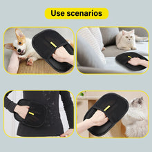 Load image into Gallery viewer, Pet Grooming Gloves Static Dedusting Brush Pet Hair Remover Brush Removing Dog Cat Hair From Sofa Carpet Clothes Tool Supplies
