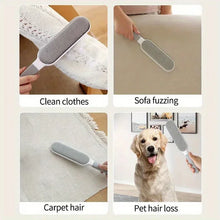 Load image into Gallery viewer, Double-Sided Pet Hair Remover, Manual Electrostatic Sticky Lint Brush, for Cat, Clothing, Sofa, Furniture,  Carpet Cleaning

