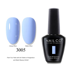 Load image into Gallery viewer, NAILCO 2025 Hot 15ML Gel Nail Polish Nails Semi-permanent UV Varnish High Quality Glass Bottle Nail Art Polish For Manicure
