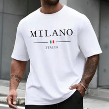 Load image into Gallery viewer, Men's Tracksuit Short Sleeve Top and Sports Shorts 2026 Summer Italy Fashion T-shirt Outfit Home Outdoor Daily Casual Sportswear

