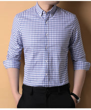 Load image into Gallery viewer, Premium Cotton Checkered Slim Shirt
