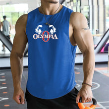 Load image into Gallery viewer, 2026  Bodybuilding Sports Tank Tops Men Gyms Fitness Workout Sleeveless Shirt Male Summer Loose Undershirt Running men Vest
