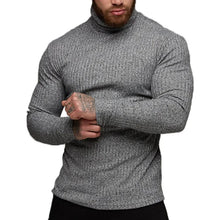 Load image into Gallery viewer, Slim Ribbed Turtleneck Pullover
